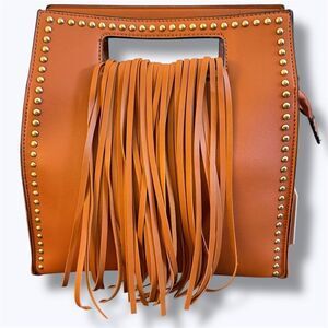 Handbag Republic Vegan Come Hither Tassel Bag— Brown